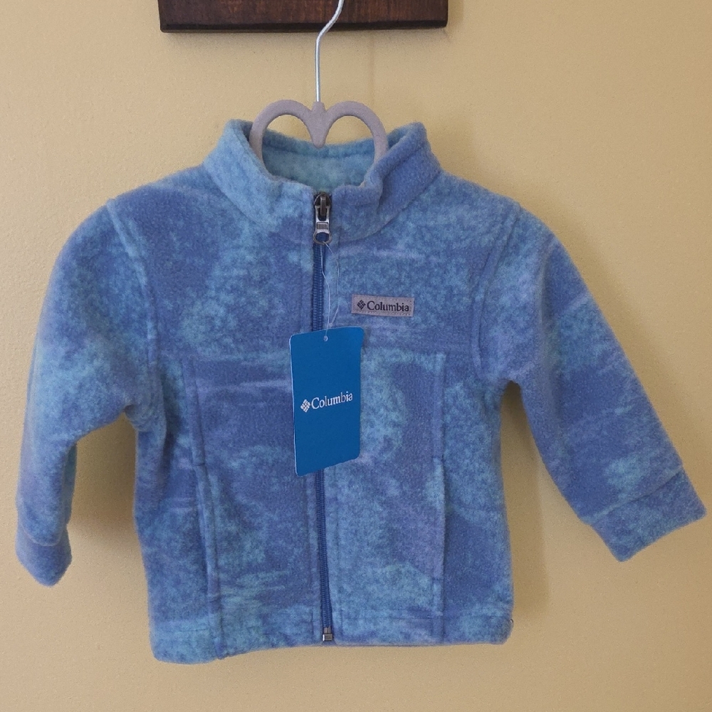 NEW Columbia Sky Blue Fleece Jacket
